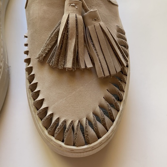 J Slides suede tassel slip on sneakers - Picture 3 of 8